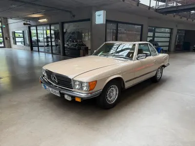 Gebraucht Mercedes SL450 159 PS (116 kW) 1980 Beige Cabrio