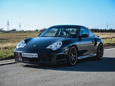 Second-hand Porsche 911 Turbo 420 CP (308 kW) 2002 Negru Coupe