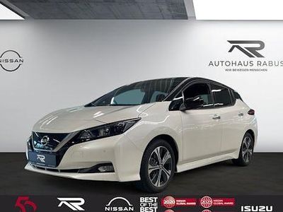Gebraucht Nissan Leaf N-Connecta 110 kW (150 PS) 2021 Pearl white pearleffekt/dach black met (metallic) Kleinwagen