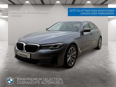 Grau Gebraucht 2022 BMW 530 M Sport Limousine | 37.346 € (Guter Preis)