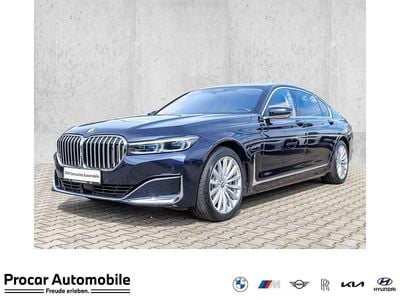 Second-hand BMW 745 394 CP (289 kW) 2019 Albastru Berlinǎ