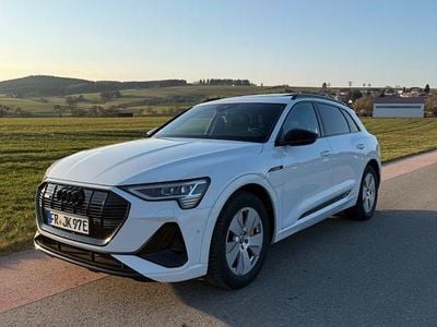 Gebraucht Audi e-tron S-Line 300 kW (408 PS) 2020 Weiß SUV