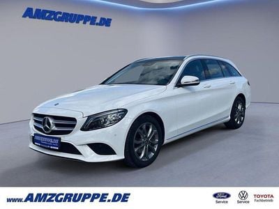 Gebraucht Mercedes C200 Avantgarde 184 PS (135 kW) 2018 Polarwhite (uni) Kombi