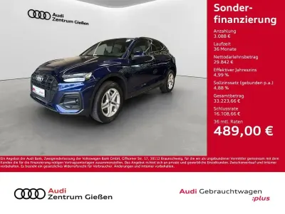 Gebraucht Audi Q5 S-Line 265 PS (194 kW) 2021 Navarrablau metallic (metallic) SUV