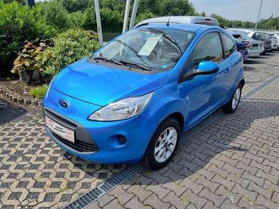 Second-hand Ford Ka 69 CP (50 kW) 2014 Albastru Hatchback
