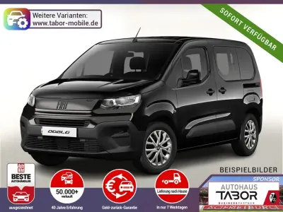 Neu Fiat Doblò 101 PS (74 kW) 2025 Schwarz metallic Van / Kleinbus