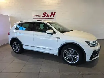 Gebraucht VW Tiguan R-line 180 PS (132 kW) 2018 Weiß SUV