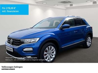 Second-hand VW T-Roc Sport 150 CP (110 kW) 2018 Albastru SUV