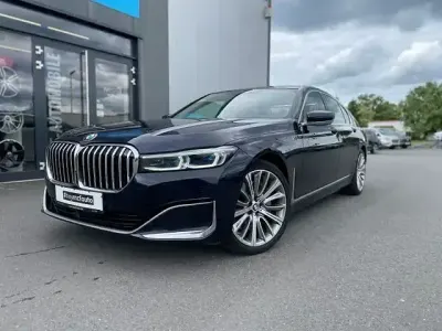 Brugt BMW 740 Sport Line 320 HK (235 kW) 2019 Blå Sedan