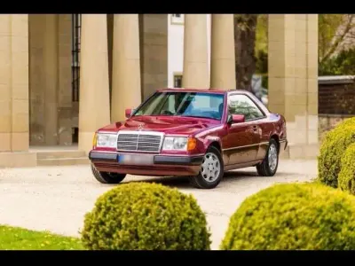 Gebraucht Mercedes E300 185 PS (136 kW) 1991 Rot Coupé