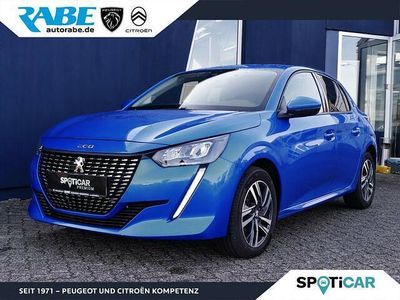 Brugt Peugeot 208 Allure 102 HK (75 kW) 2021 Blå Hatchback