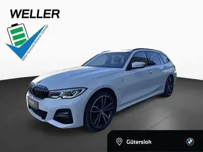 Usata BMW 330e Shadowline 184 CV (135 kW) 2021 Bianco Station wagon