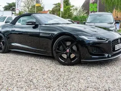 Używany Jaguar F-Type First Edition 450 KM (330 kW) 2020 Czarny Kabriolet