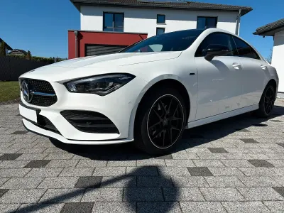 Gebraucht Mercedes CLA250e AMG line 218 PS (160 kW) 2020 Weiß Coupé