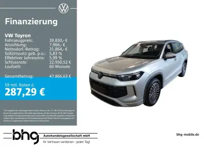 Gebraucht VW Tayron Life 150 PS (110 kW) 2025 Silber SUV