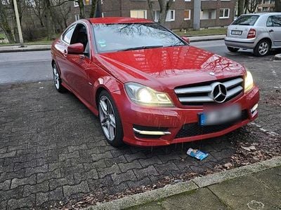 Rot Gebraucht 2012 Mercedes C220 AMG Coupé | 5.000 €