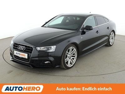Gebraucht Audi A5 Sportback Comfort 177 PS (130 kW) 2017 Schwarz Kleinwagen