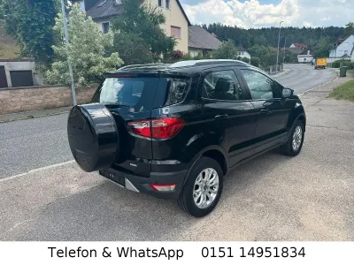 Gebraucht Ford Ecosport Titanium 125 PS (91 kW) 2015 Schwarz SUV