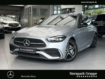 Gebraucht Mercedes C220 AMG 200 PS (147 kW) 2025 Lack hightechsilber Kombi