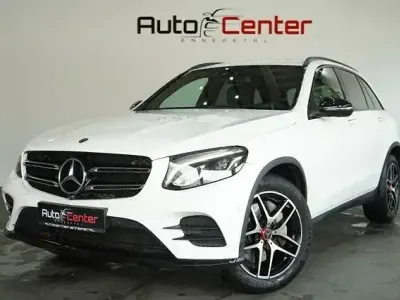 Używany Mercedes GLC250 AMG line 211 KM (155 kW) 2018 Biały SUV