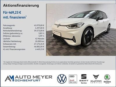 Gebraucht VW ID.3 GTX 239 kW (326 PS) 2025 Gletscherweiß metallic Kleinwagen