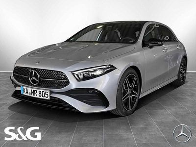 Metalliclack hightechsilber Gebraucht 2025 Mercedes A200 AMG Limousine | 34.998 € (Fairer Preis)
