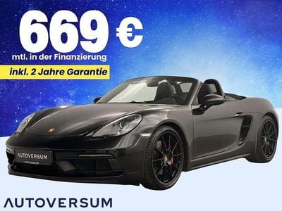Gebraucht Porsche Boxster Chrono 400 PS (294 kW) 2024 Schwarz Cabrio