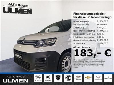 Weiss Gebraucht 2023 Citroën Berlingo Van / Kleinbus | 20.950 € (Guter Preis)
