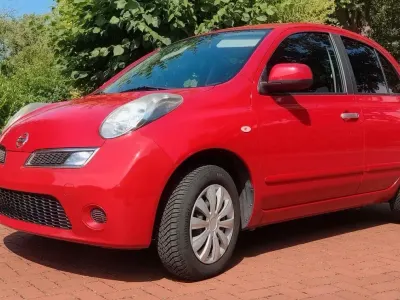 Gebraucht Nissan Micra Pure 65 PS (47 kW) 2010 Rot Kleinwagen