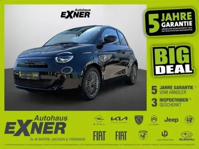 Gebraucht Fiat 500e Icon 86 kW (118 PS) 2022 Onyx schwarz Cabrio