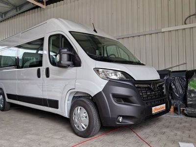 gebraucht Opel Movano 9 Sitzer Braun Systemboden Airline Schienen Handicap