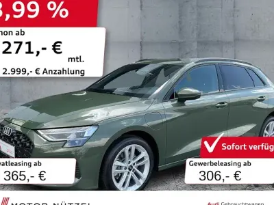 Gebraucht Audi A3 Advanced 204 PS (150 kW) 2025 Distriktgrün metallic Limousine