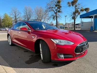 Gebraucht Tesla Model S 280 kW (381 PS) 2015 Rot Kleinwagen