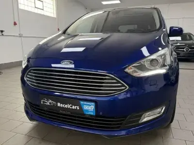Gebraucht Ford C-MAX Titanium 125 PS (91 kW) 2016 Blau Van / Kleinbus