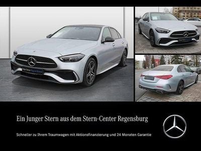 Gebraucht Mercedes C300e AMG 313 PS (230 kW) 2024 Metalliclack hightechsilber Limousine
