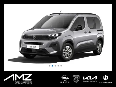 Neu Peugeot Rifter Allure 102 PS (75 kW) 2026 Sonderlackierung metallic silb Van / Kleinbus