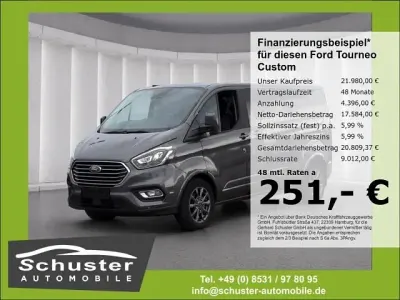 Gebraucht Ford Tourneo Titanium 185 PS (136 kW) 2020 Metallic) (grau Van / Kleinbus