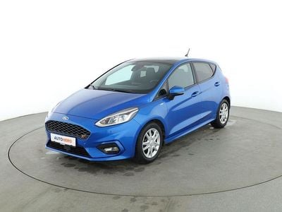 Blau Gebraucht 2020 Ford Fiesta ST-Line Limousine | 10.870 € (Fairer Preis)
