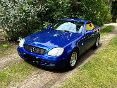 Gebraucht Mercedes SLK200 136 PS (100 kW) 1999 Blau Cabrio