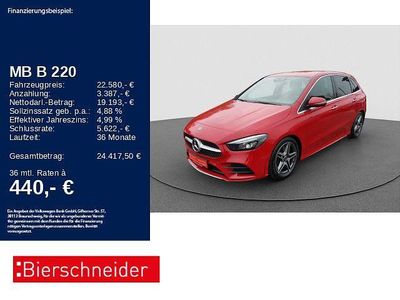 Usata Mercedes B220 AMG line 190 CV (139 kW) 2019 Rosso Monovolume