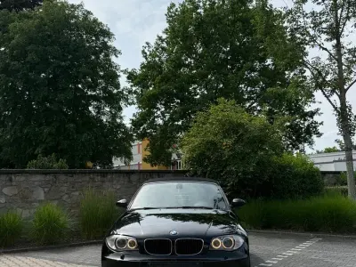 Gebraucht BMW 118 Cabriolet Sport Line 143 PS (105 kW) 2009 Schwarz Cabrio