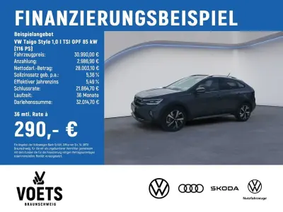 Neu VW Taigo Style 116 PS (85 kW) 2026 SUV
