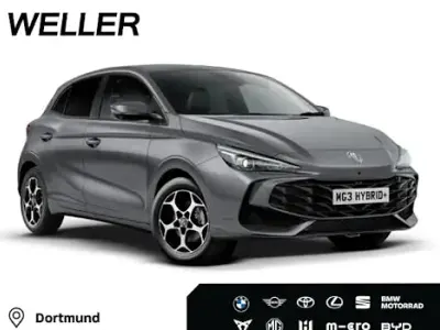 Ny MG MG3 Luxury 195 HK (143 kW) 2026 Grå Halvkombi