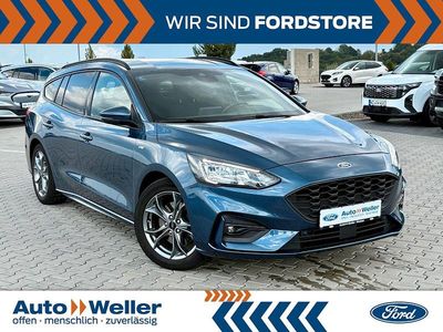Second-hand Ford Focus ST-Line 125 CP (91 kW) 2020 Albastru Break