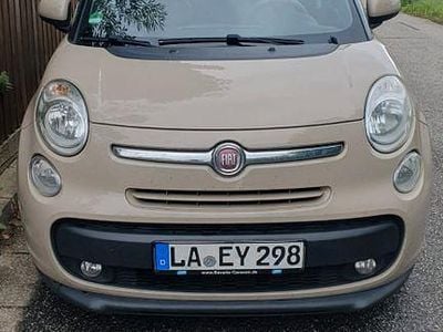 Gebraucht Fiat 500L Lounge 105 PS (77 kW) 2015 Beige Van / Kleinbus