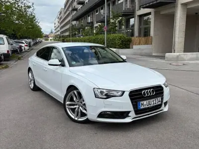 Używany Audi A5 Sportback 170 KM (125 kW) 2013 Biały Hatchback