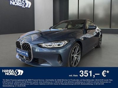 Gebraucht BMW 430 Sport Line 245 PS (180 kW) 2023 Blau / arctic race blue (metallic) Coupé