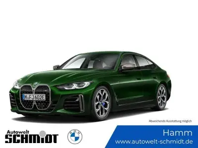 Gebraucht BMW i4 Shadowline 400 kW (544 PS) 2022 (grün)  sanremo green Limousine
