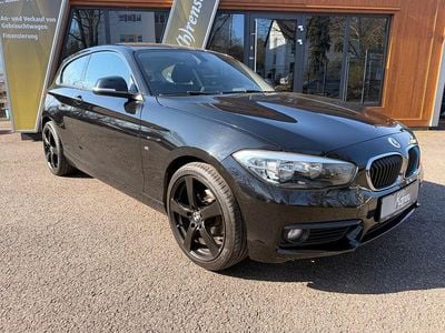 Gebraucht BMW 116 Advantage 109 PS (80 kW) 2016 Schwarz Kleinwagen