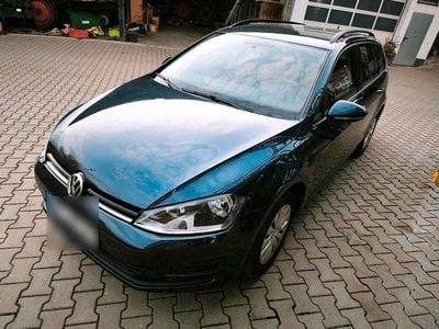 Second-hand VW Golf VII Trendline 110 CP (80 kW) 2014 Albastru Break